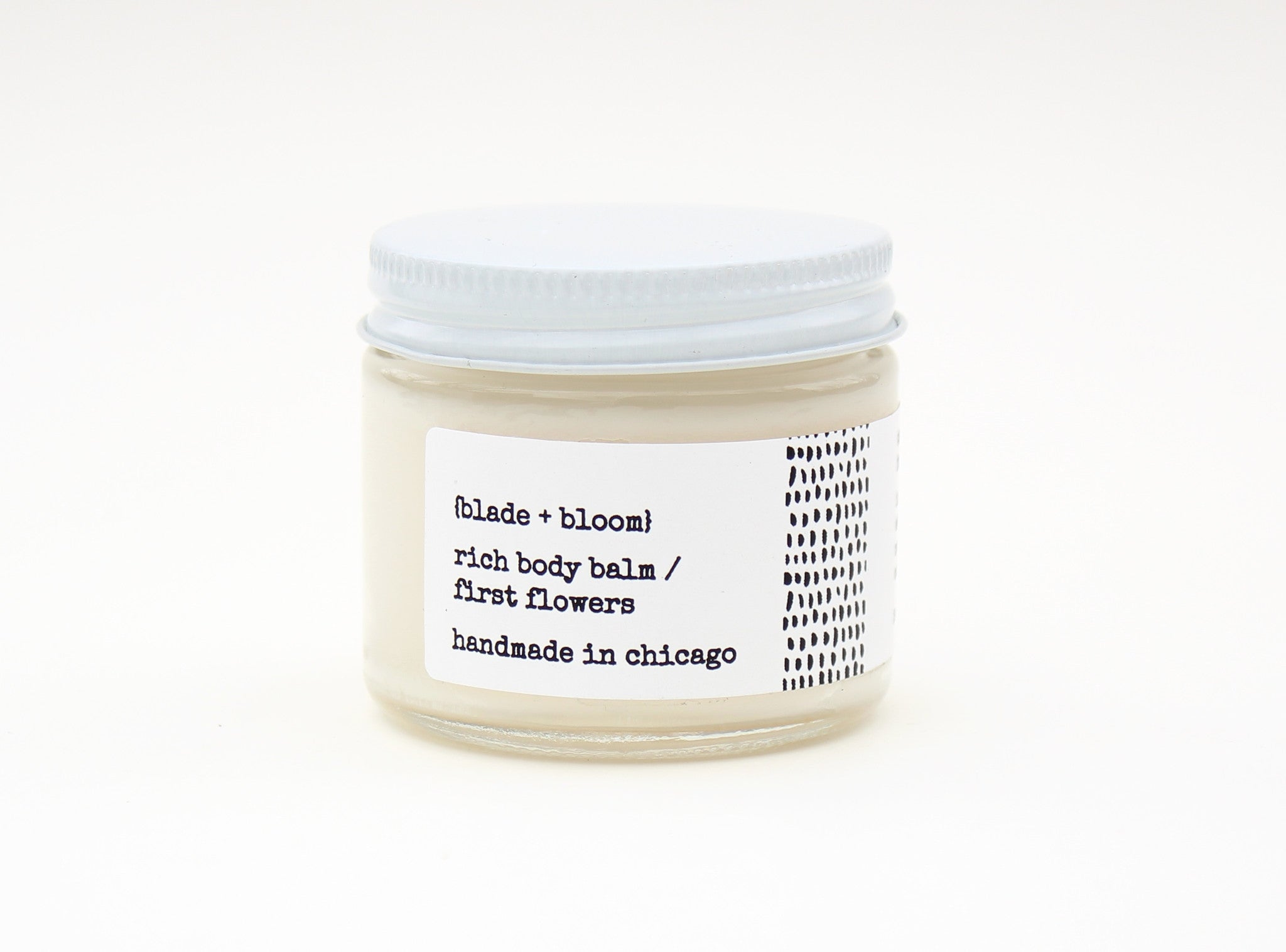 rich body balm / first flowers, 2 oz.