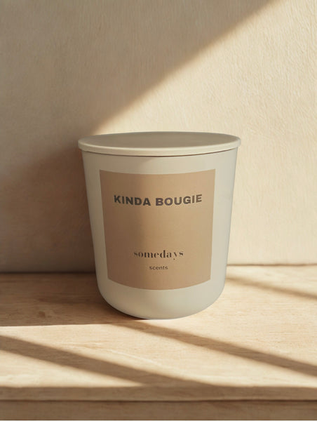 somedays candle/ Kinda Bougie