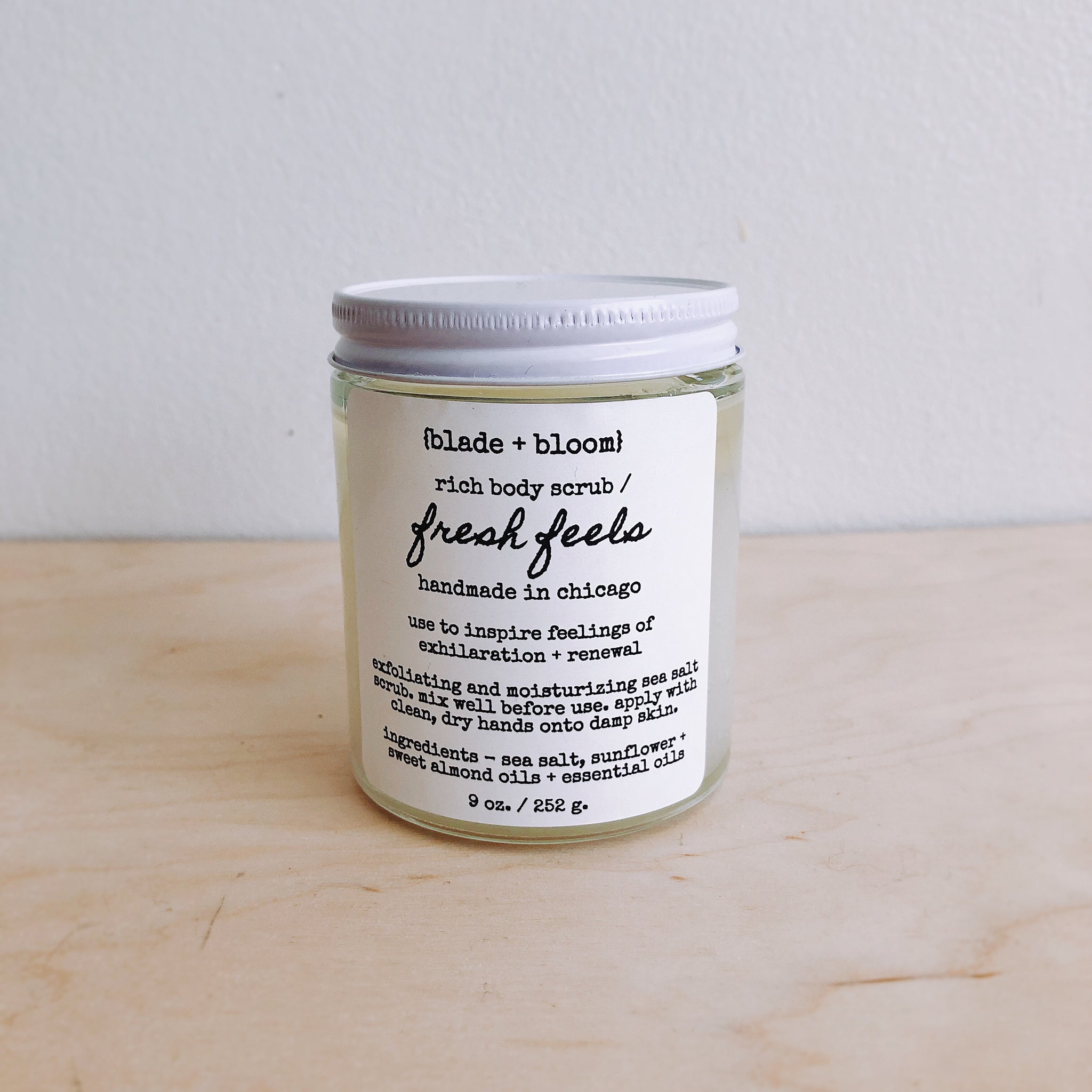 rich body scrub / fresh feels