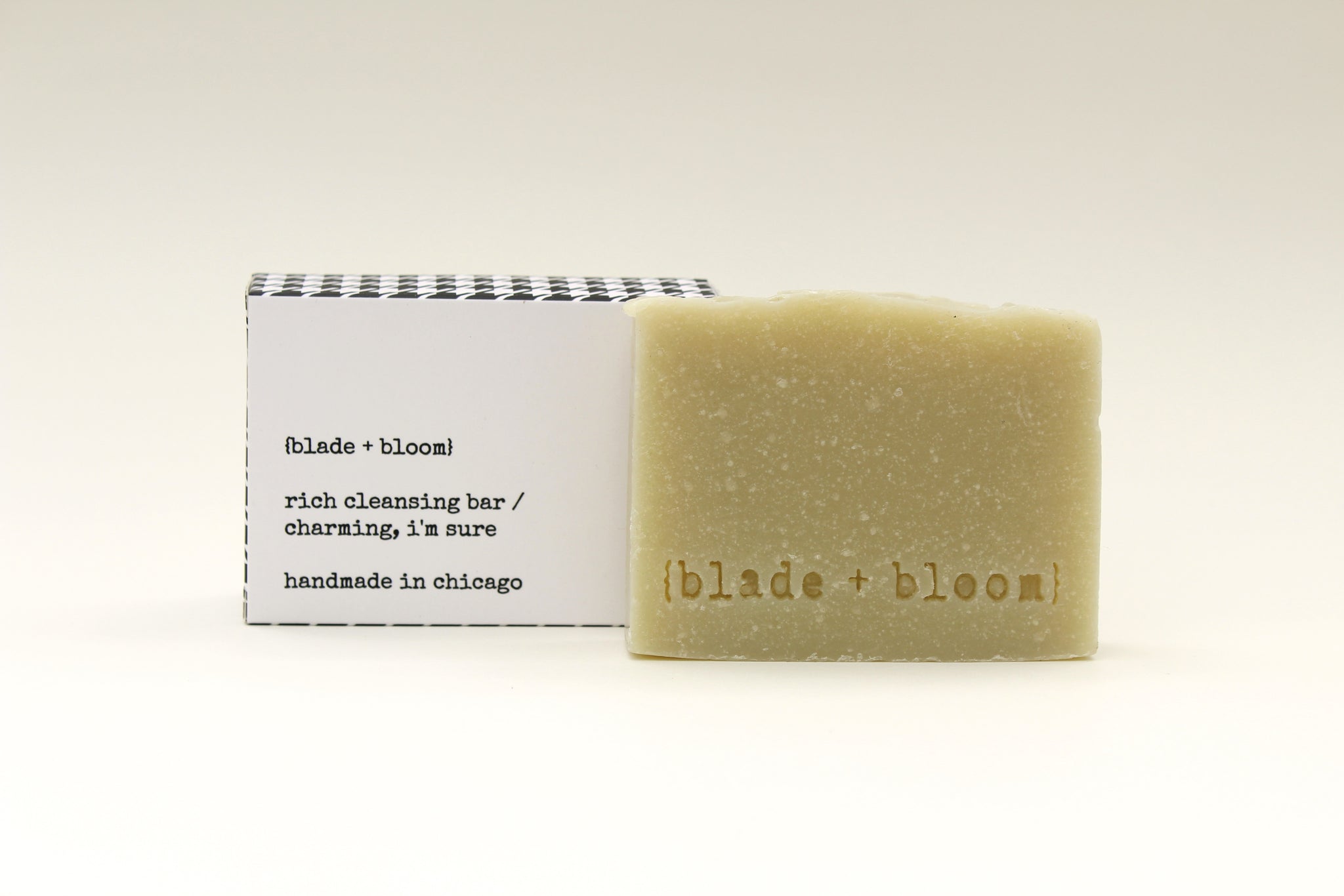 rich cleansing bar/ charming, i'm sure